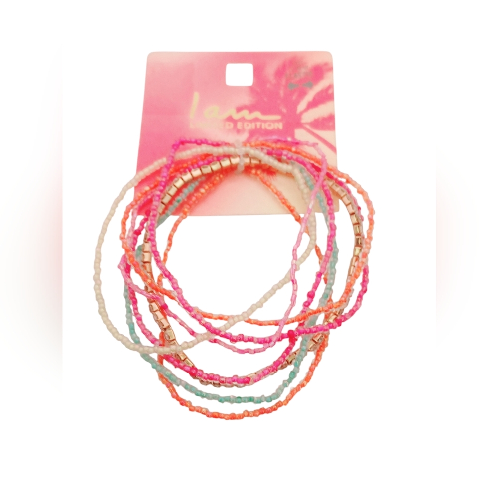 ***I am Jewelry Bundle of Sherbert Colored Bracelet's